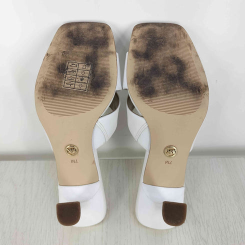 マイケルマイケルコース Michael Michael Kors CLARA スクエアトゥ ミュール サンダル レディース 7M