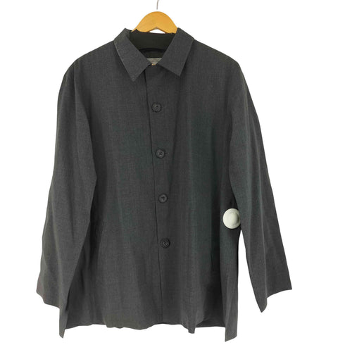 ヨウジヤマモト Yohji Yamamoto WORKSHOP オープンカラーシャツジャケット メンズ