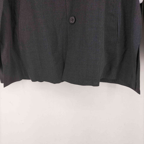 ヨウジヤマモト Yohji Yamamoto WORKSHOP オープンカラーシャツジャケット メンズ