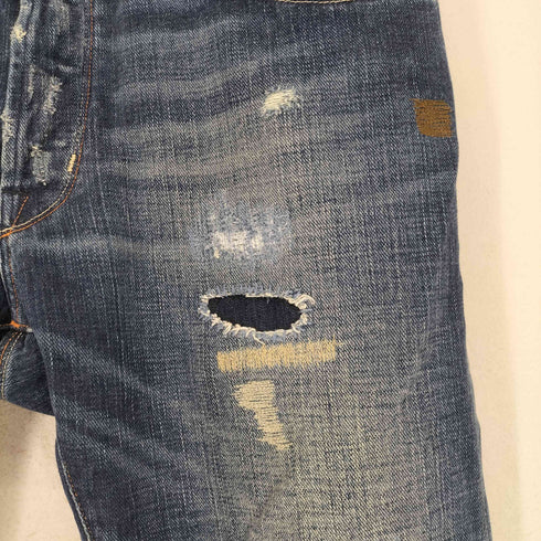 ヤコブコーエン JACOB COHEN ボタンフライダメージ加工デニムパンツ メンズ US:34-35