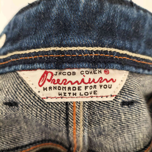 ヤコブコーエン JACOB COHEN ボタンフライダメージ加工デニムパンツ メンズ US:34-35