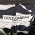 ドルチェアンドガッバーナ DOLCE&GABBANA 裾ジップボタンレザーパンツ レディース 42