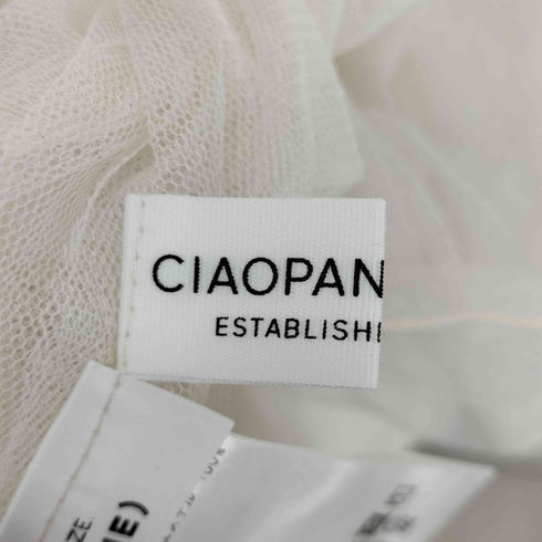 チャオパニック Ciaopanic シャーリングチュール2WAYワンピース レディース ONE SIZE