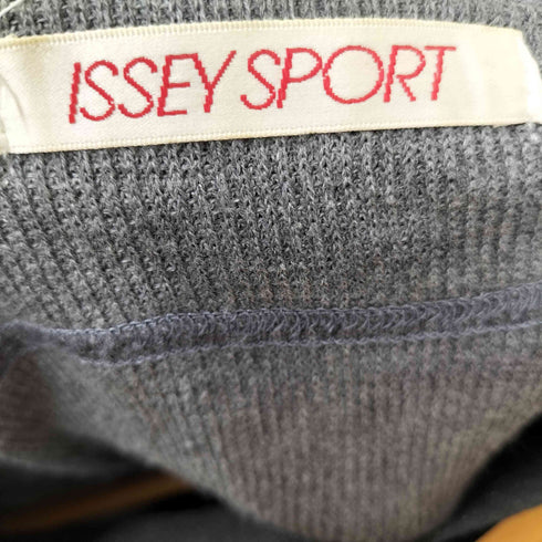 アイエスイッセイミヤケ I.S. ISSEY MIYAKE ISSEY SPORT コットンカーディガン レディース 9