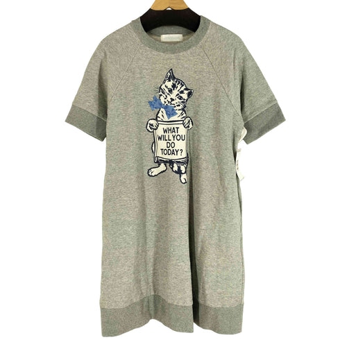 Jane Marple Fluffy catトレーナーワンピース レディース M