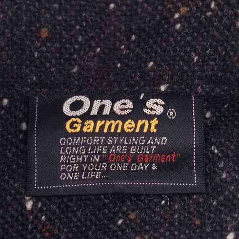 one's garment ネップ フィールドジャケット メンズ