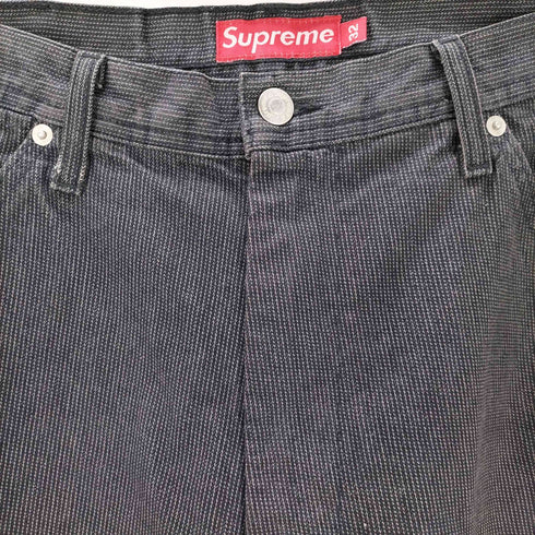 シュプリーム Supreme 90-00S ヒッコリーペインターパンツ メンズ US:32-33