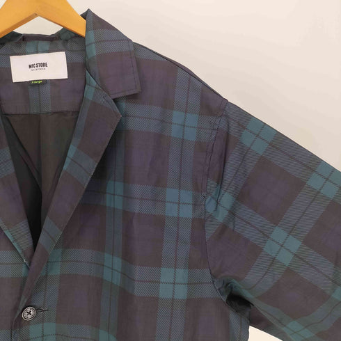 エムエフシーストア MFC STORE ORIGINAL WASHER NYLON WIDE TAILORED JACKET オリジナル ワッシャー ナイロン ワイド テーラード ジャケット メンズ JPN:XL