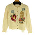 Jane Marple Fairt Tale Motif Cardigan レディース M