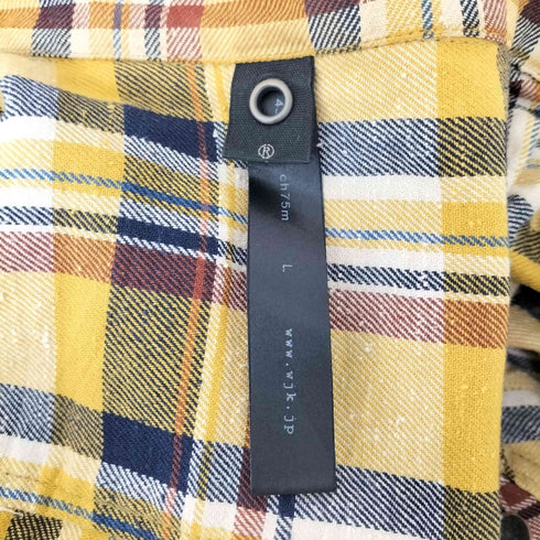 ダブルジェイケイ wjk vintage check hook シャツ メンズ JPN:L