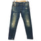 ジースターロー G-STAR RAW 3301 LOW TAPEREDクラッシュ加工テーパードデニムパンツ メンズ W29L32