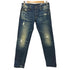 ジースターロー G-STAR RAW 3301 LOW TAPEREDクラッシュ加工テーパードデニムパンツ メンズ W29L32