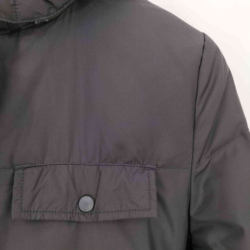 エディーバウアー Eddie Bauer 00s GOOSE DOWN ファー付 フーディダウンジャケット レディース import:S