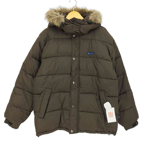 ペンフィールド Penfield ファー付 チェック フーディ中綿ジャケット メンズ LL