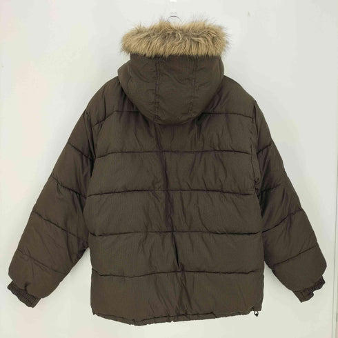 ペンフィールド Penfield ファー付 チェック フーディ中綿ジャケット メンズ LL