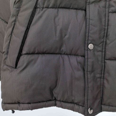 ペンフィールド Penfield ファー付 チェック フーディ中綿ジャケット メンズ LL