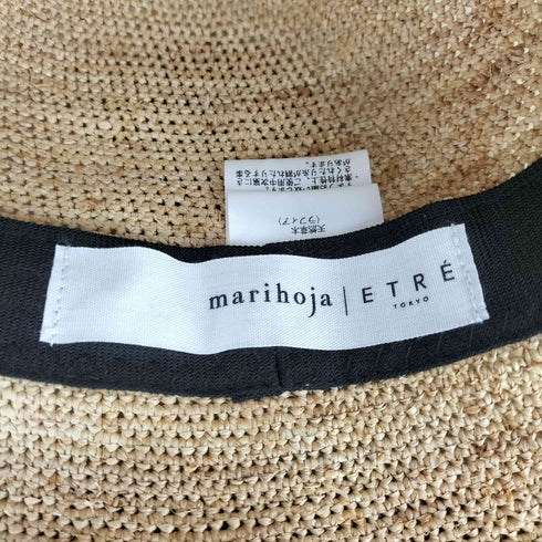 エトレトウキョウ ETRE TOKYO marihoja ストローハット レディース FREE