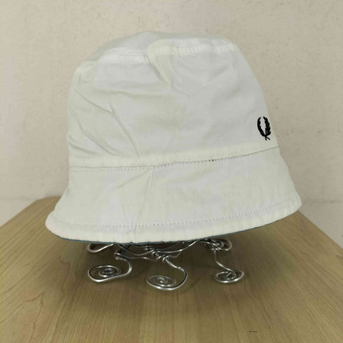 フレッドペリー FRED PERRY ロゴ刺繍リバーシブルバケットハット メンズ