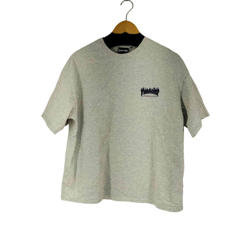 スラッシャー THRASHER ファイヤーパターンクルーネックTシャツ メンズ JPN:M