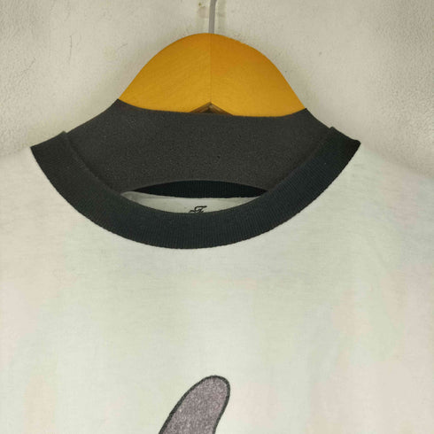 プリントリンガーTシャツ メンズ
