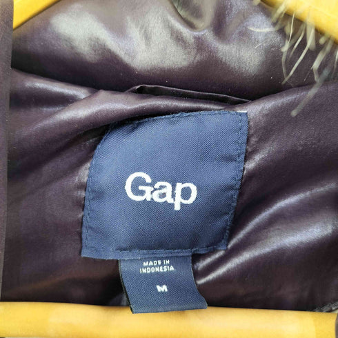 ギャップ Gap イミテーションファー ダウンジャケット レディース import:M