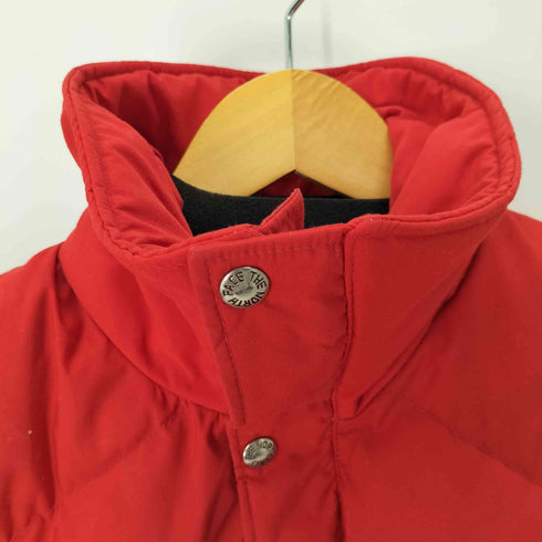 ザノースフェイス THE NORTH FACE 80S MADE IN USA 茶タグ ロケットタロン ハイネックダウンジャケット メンズ import:S