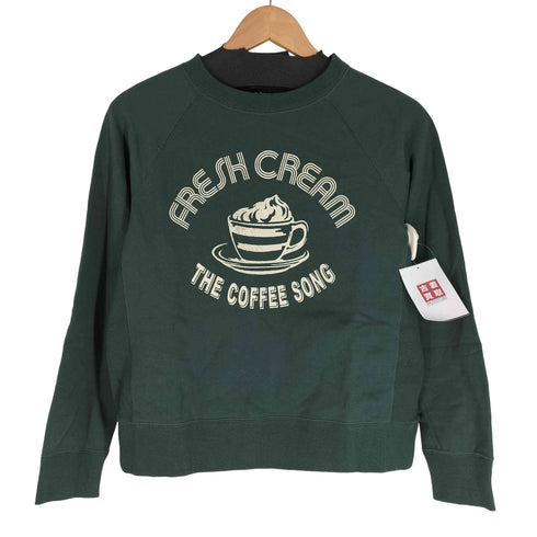 ジェーンマープルドンルサロン Jane Marple Dans Le Salon FRESH CREAM プリントスウェット レディース JPN:M