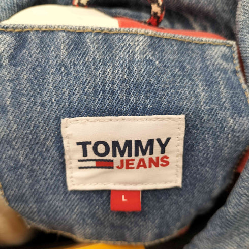 トミージーンズ tommy jeans デニムトラッカージャケット メンズ JPN:L