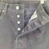 リーバイス Levis 501 後染めブラックデニムパンツ ボタン裏4032 メキシコ製 メンズ 32/32