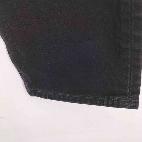 リーバイス Levis 501 後染めブラックデニムパンツ ボタン裏4032 メキシコ製 メンズ 32/32