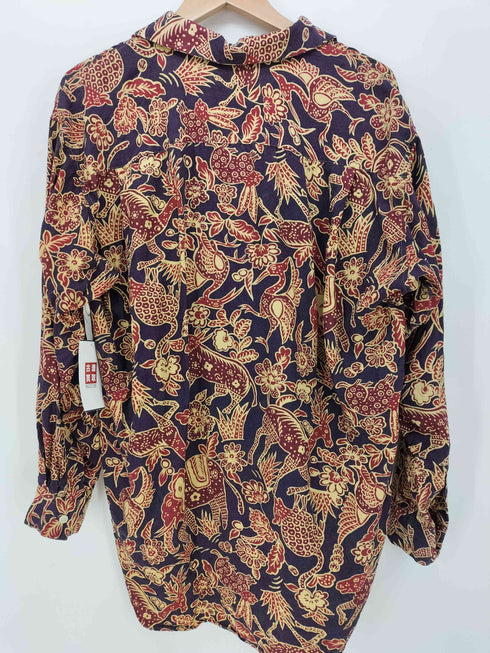 80-90S T-KIDS フラップポケット ループカラー オープンカラー L/S シャツ メンズ