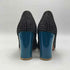 ランバンオンブルー LANVIN en Bleu ドット チェック ヒール パンプス レディース JPN:23