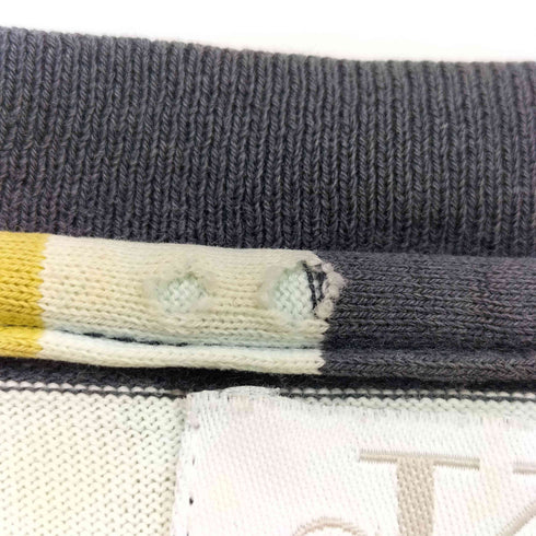 カルバンクラインジーンズ Calvin Klein Jeans 90S USA製 ボーダー Tシャツ メンズ import:XL