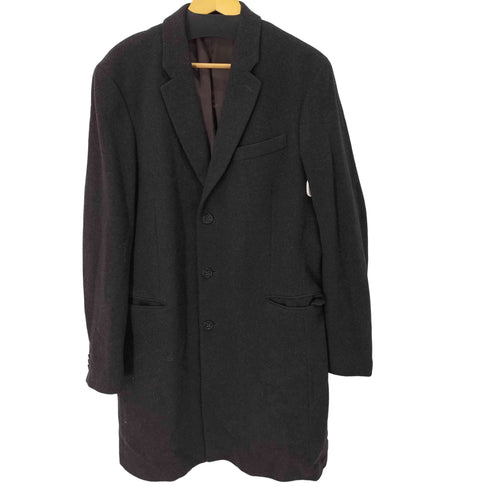 バナナリパブリック BANANA REPUBLIC カシミヤ混ウールチェスターロングコート メンズ import:XL