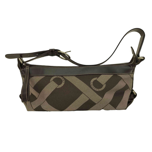 ランセル LANCEL レザー ベルト 総柄 トート バッグ レディース
