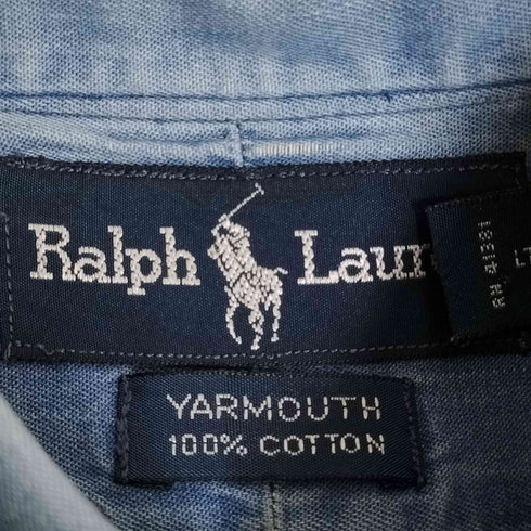 ポロバイラルフローレン Polo by RALPH LAUREN YARMOUTH ポニー刺繍 ボタンダウン シャツ メンズ 17 32/33