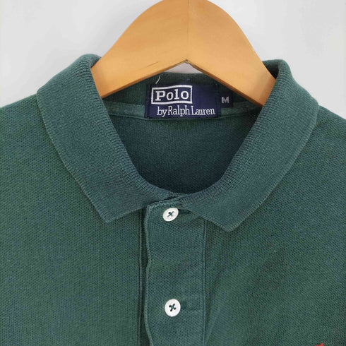 ポロバイラルフローレン Polo by RALPH LAUREN ポニー刺繍 鹿の子 ポロシャツ メンズ import:M