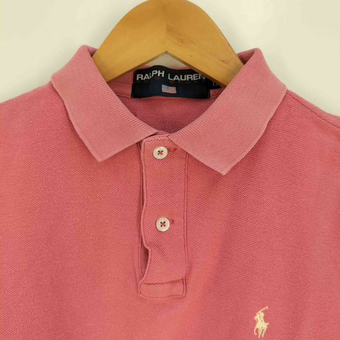 ポロスポーツラルフローレン POLO SPORT RALPH LAUREN ポニー刺繍 鹿の子 ポロシャツ レディース import:L