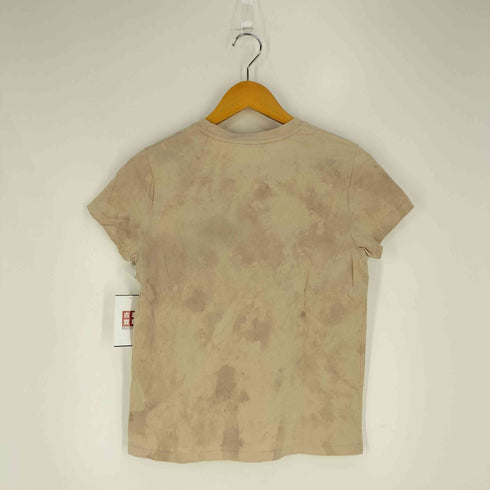 ラルフローレン RALPH LAUREN フロントプリント クルーネックTシャツ レディース import:L