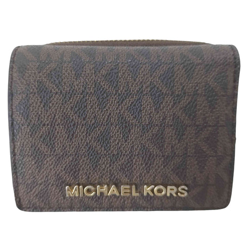 マイケルマイケルコース Michael Michael Kors モノグラム 三つ折り財布 レディース