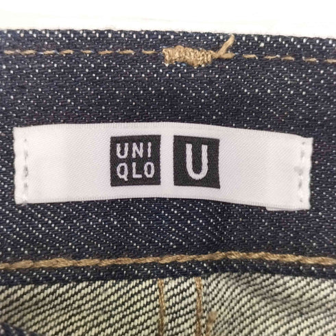ユニクロユー UNIQLO U セルビッジレギュラーフィットジーンズ メンズ 29