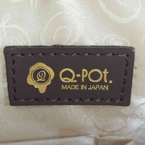 Q-pot. キャラメル ショルダーバッグ レディース