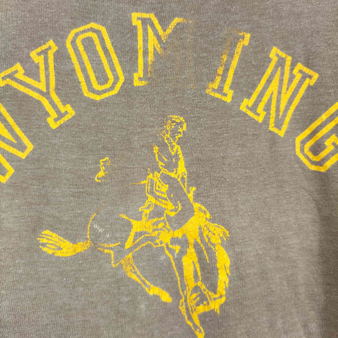 WYOMING ダブルフェイス Tシャツ メンズ