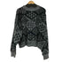 サッソン SASSON 総柄アクリルニット メンズ import:XL