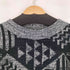 サッソン SASSON 総柄アクリルニット メンズ import:XL