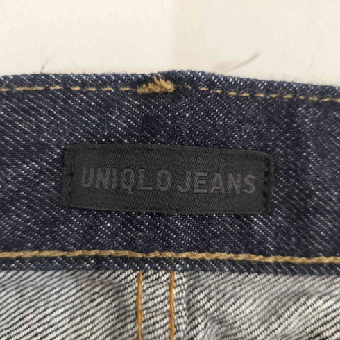 ユニクロ UNIQLO レギュラーフィットジーンズ/セルビッジ メンズ 34inch