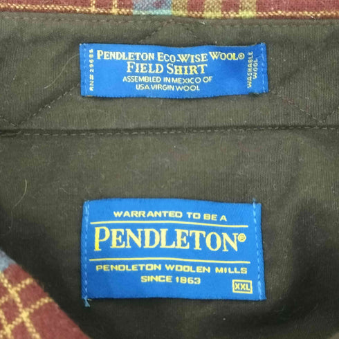 ペンドルトン PENDLETON FIELD SHIRT ネルシャツ メンズ JPN:XXL
