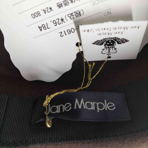 Jane Marple リボンハット レディース