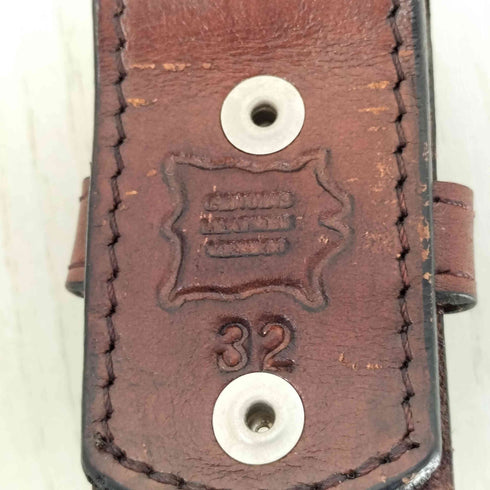 メキシコ製 デザイン レザー ベルト メンズ 32