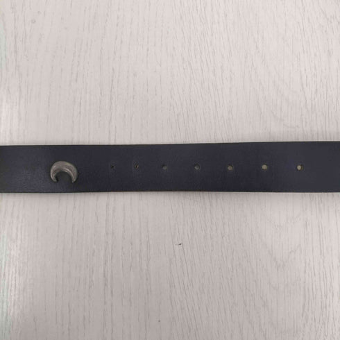 エヒテス レーダァ ECHTES LEDER デザイン バックル スタッズ レザー ベルト レディース 70cm